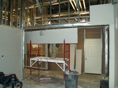 continuing with drywall