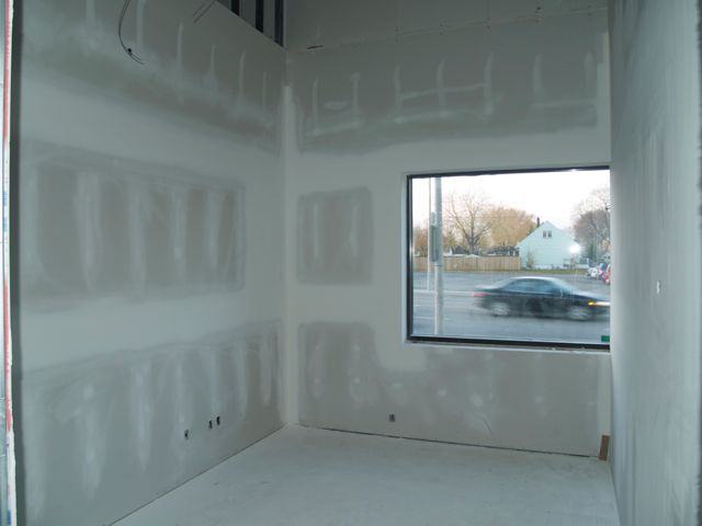 sanding of drywall compound
