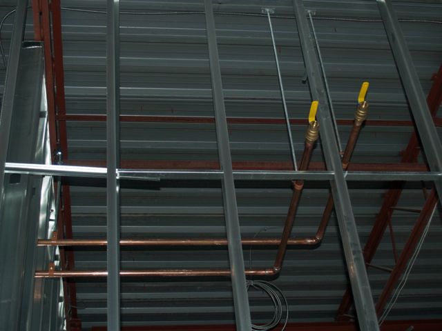 piping for supplimentary heating