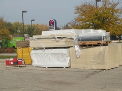 materials for roof on site