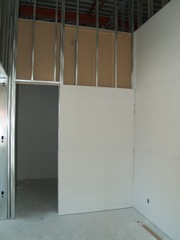 starting the drywall