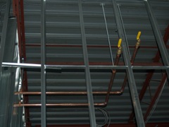 piping for supplimentary heating